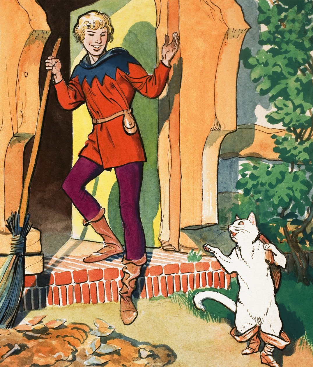 La historia de Puss-in-Boots de Eduardo Teixeira Coelho