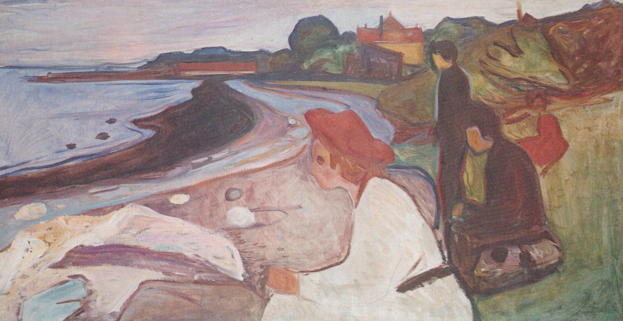 Juventud en el mar de Edvard Munch