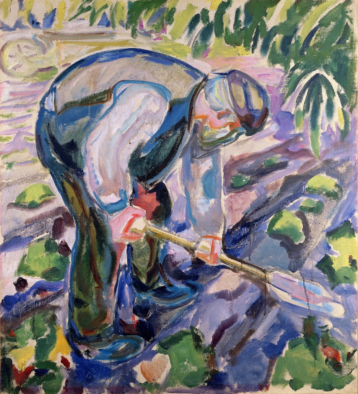 El Sepulturero de Edvard Munch