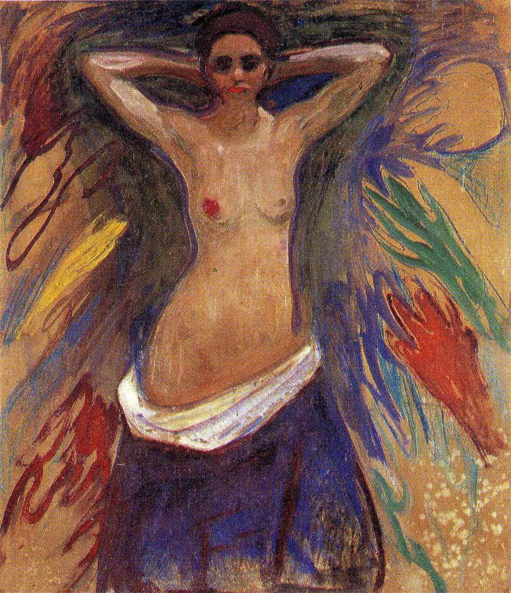 Las manos de Edvard Munch