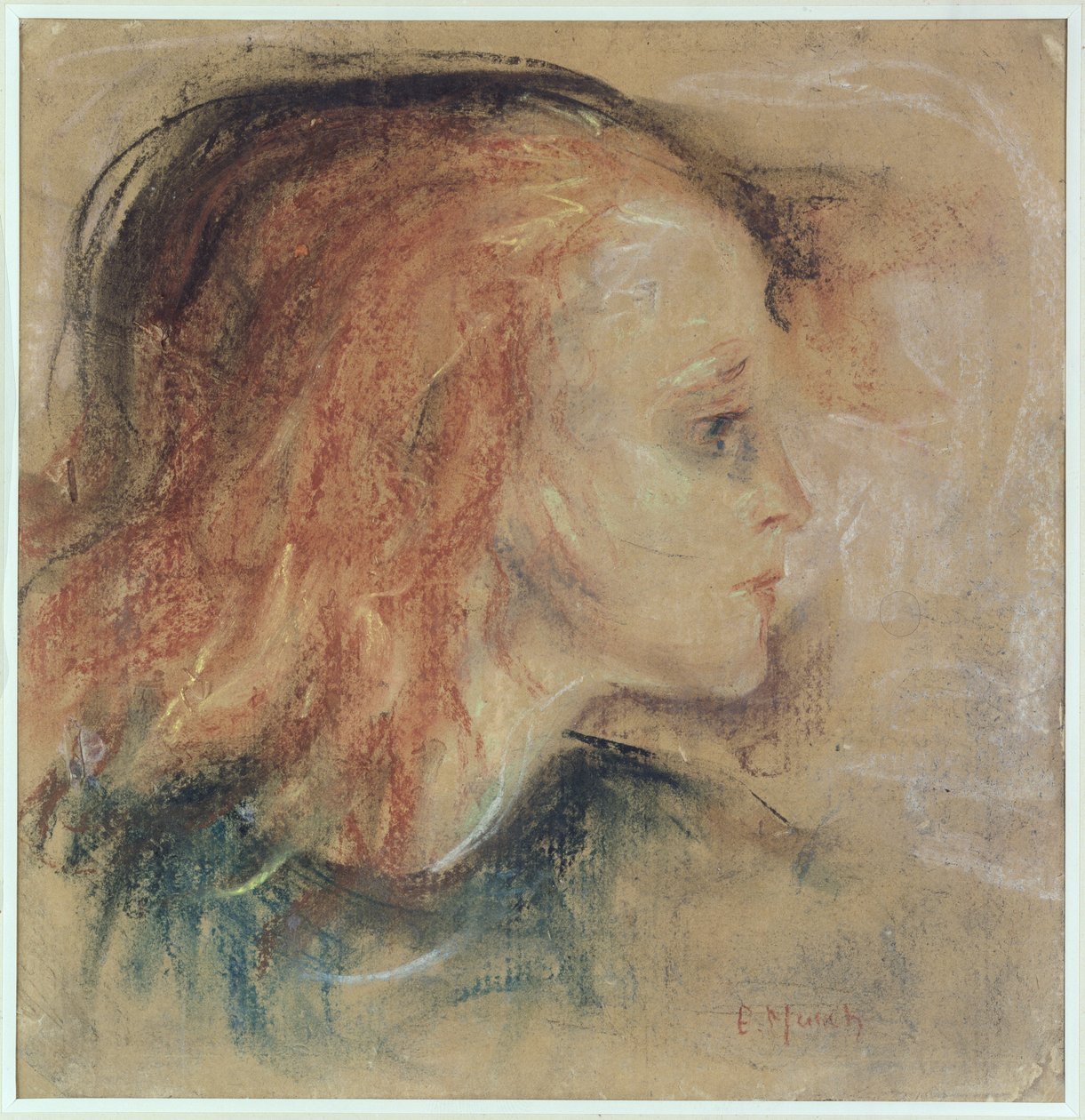 El niño enfermo, 1885 de Edvard Munch