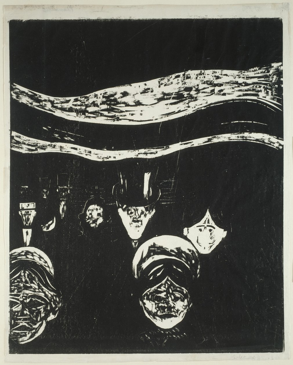 Ansiedad de Edvard Munch