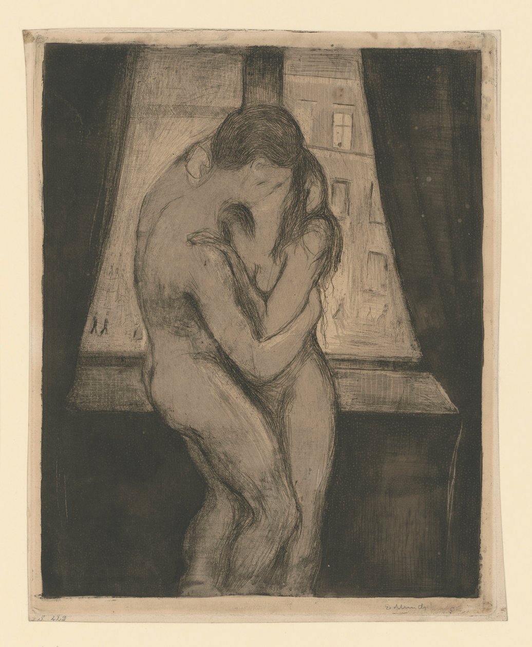 El beso de Edvard Munch