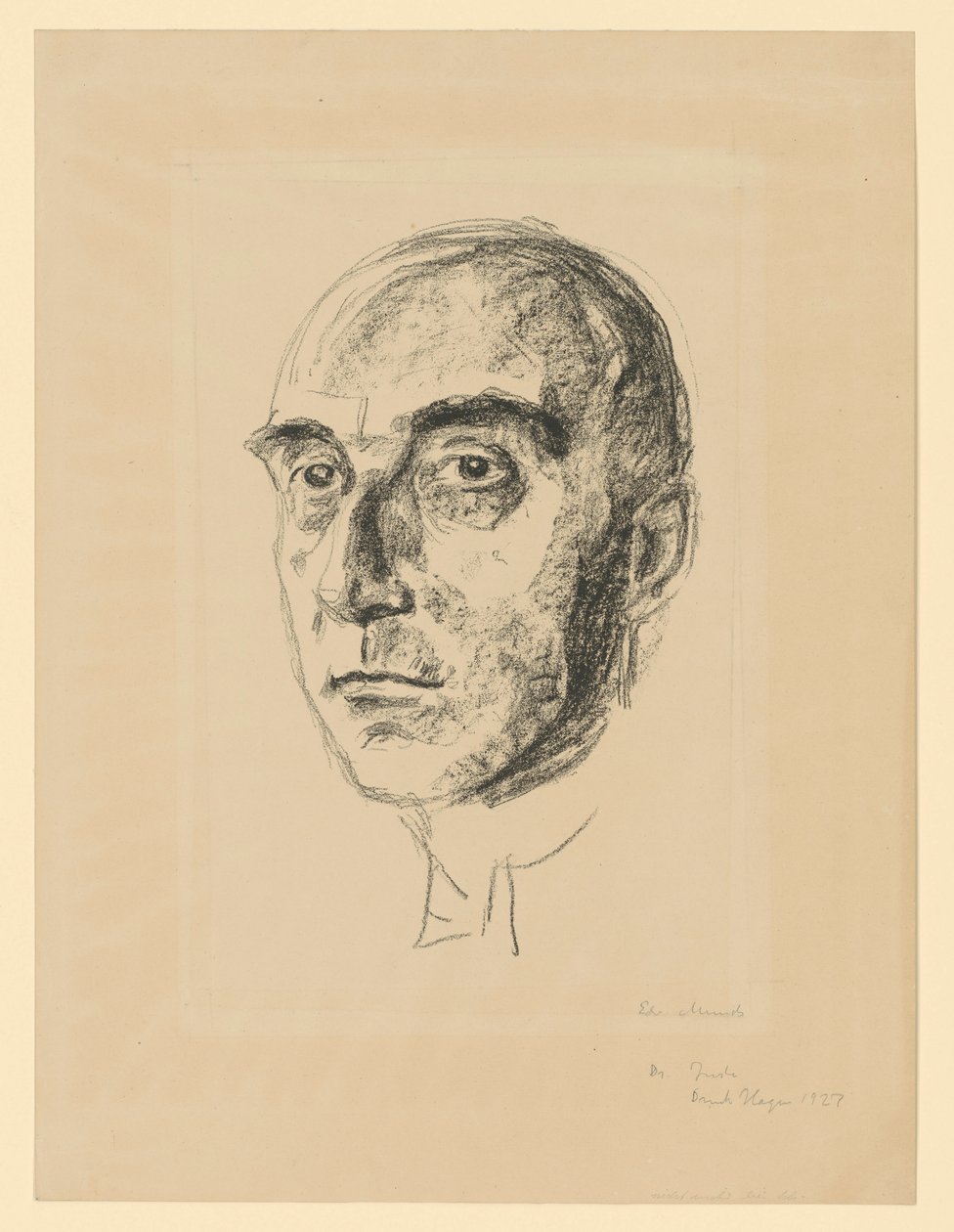 Dr. Ludwig Justi de Edvard Munch