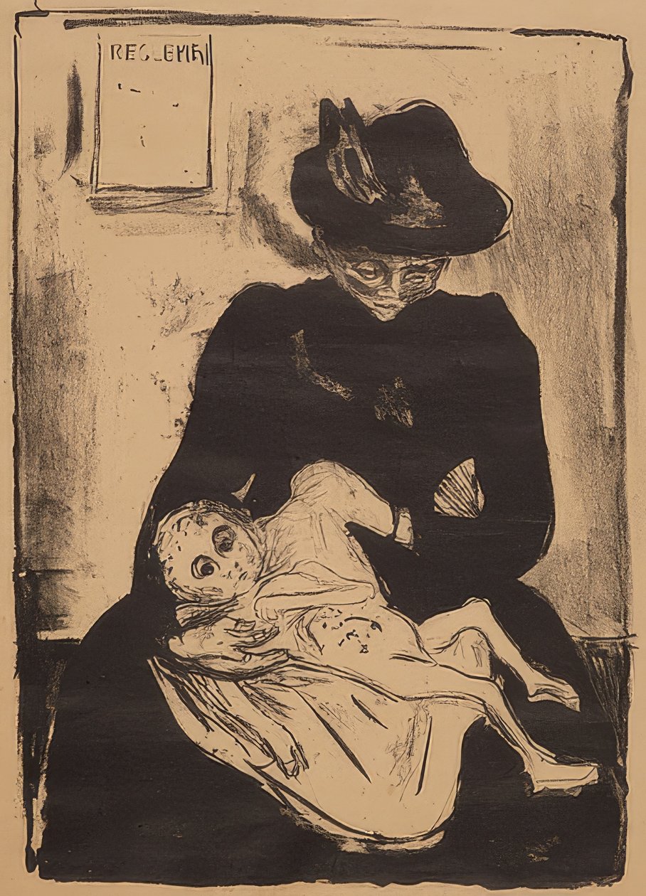 Herencia, 1916 de Edvard Munch