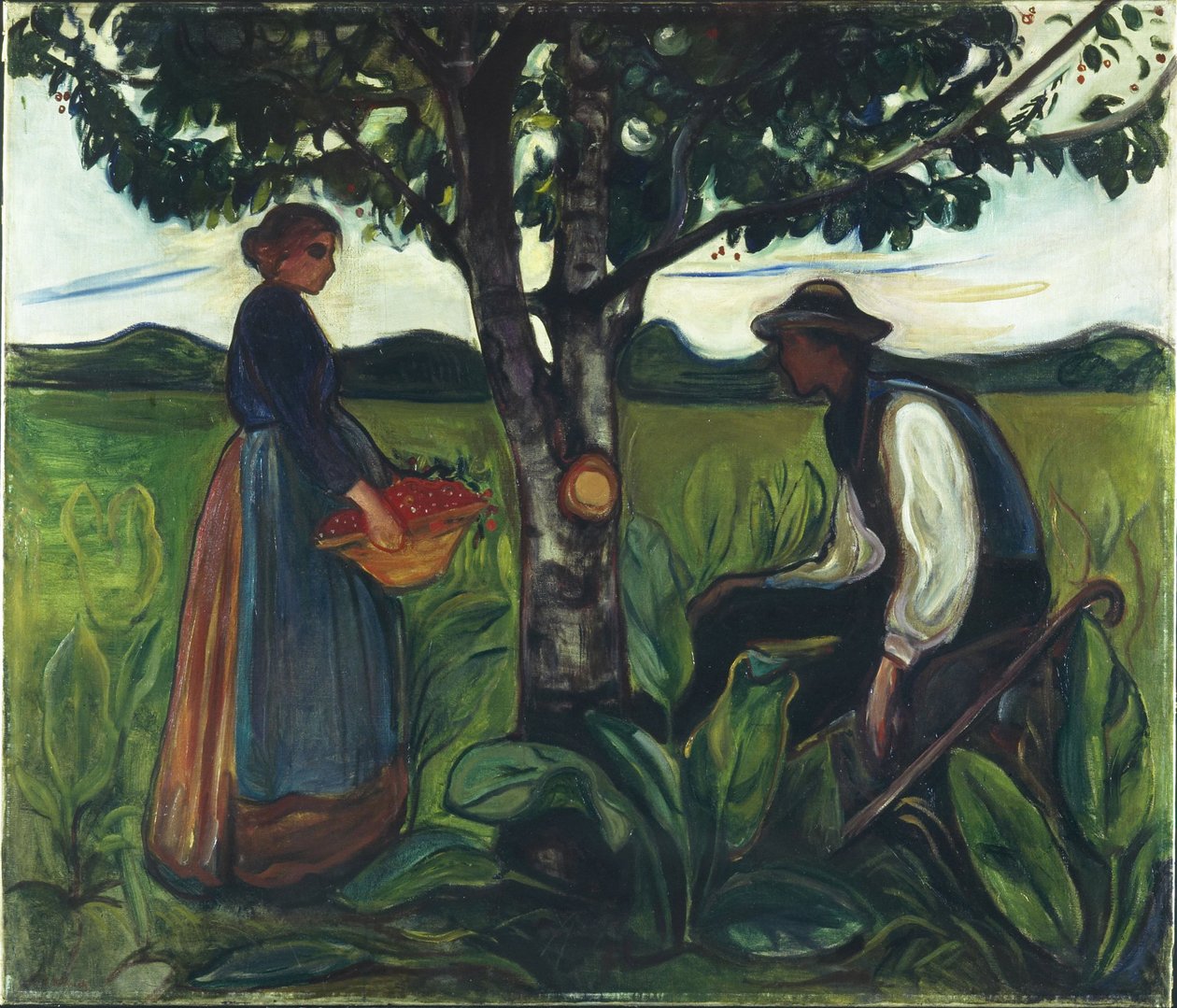 Fertilidad, c.1899-1900 de Edvard Munch