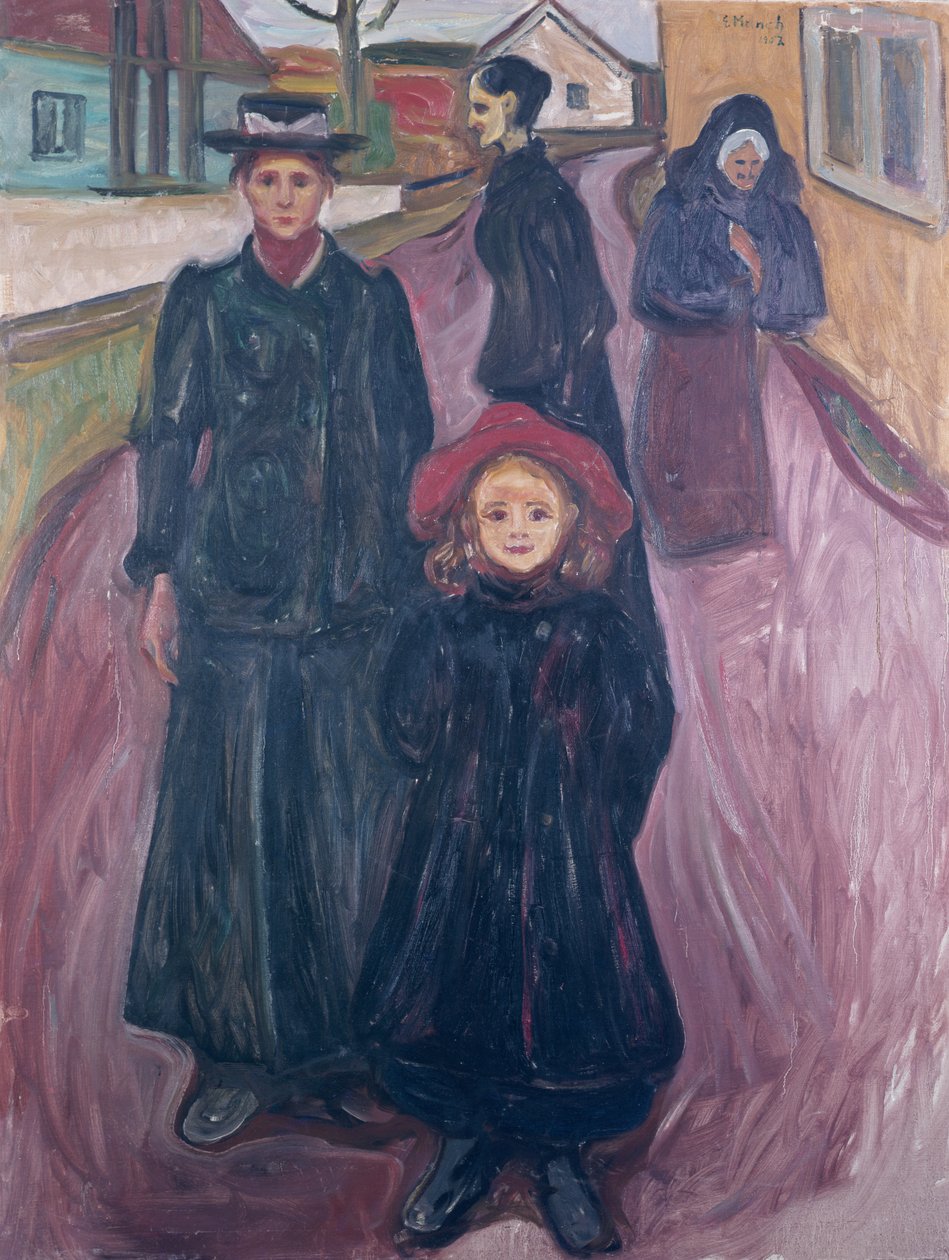 Cuatro edades vitales de Edvard Munch
