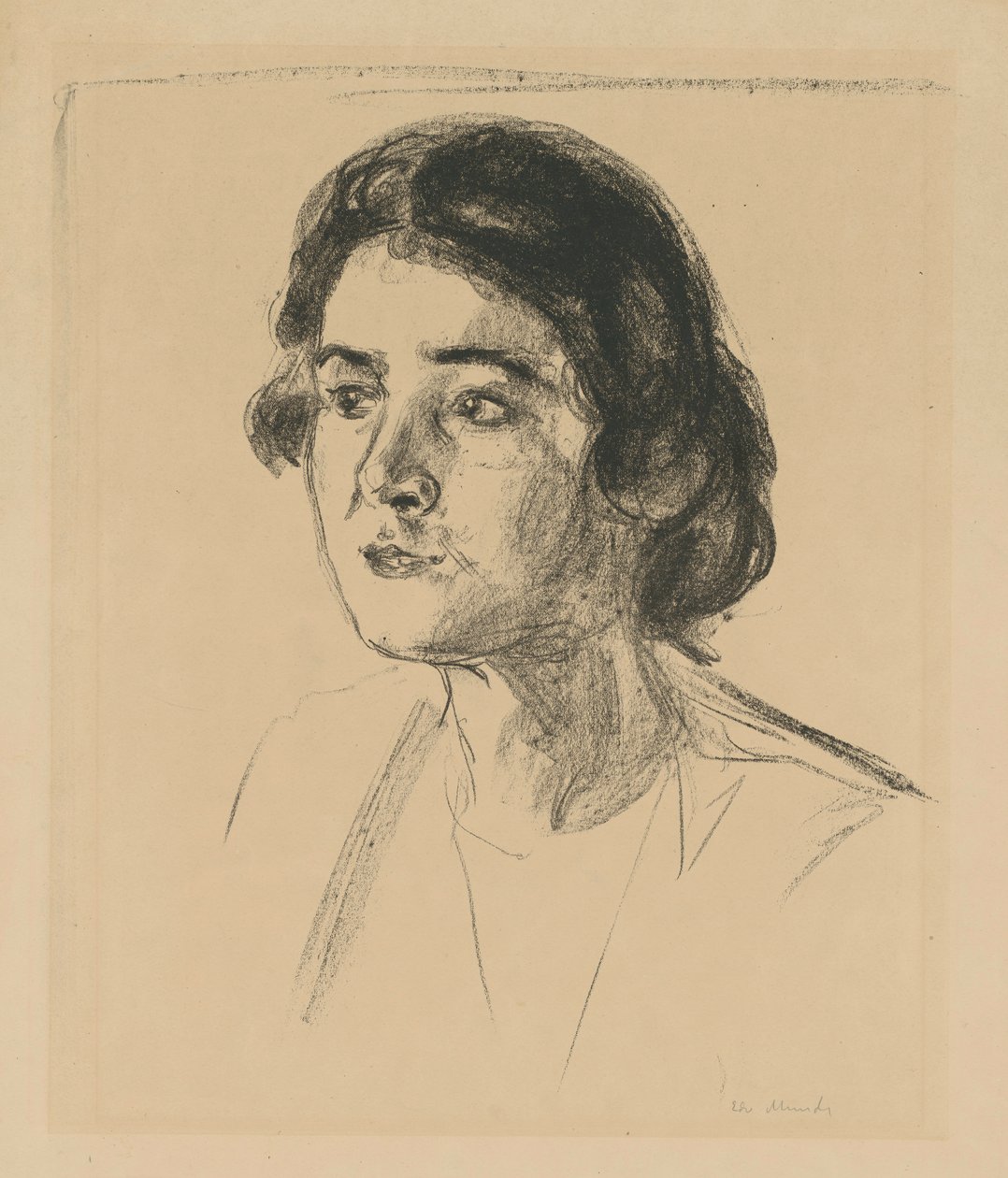 Señora Wedel II de Edvard Munch