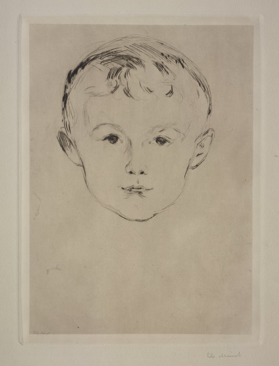 De la casa de Max Linde: Theodor Linde de Edvard Munch