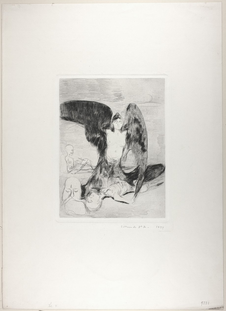 Harpía de Edvard Munch