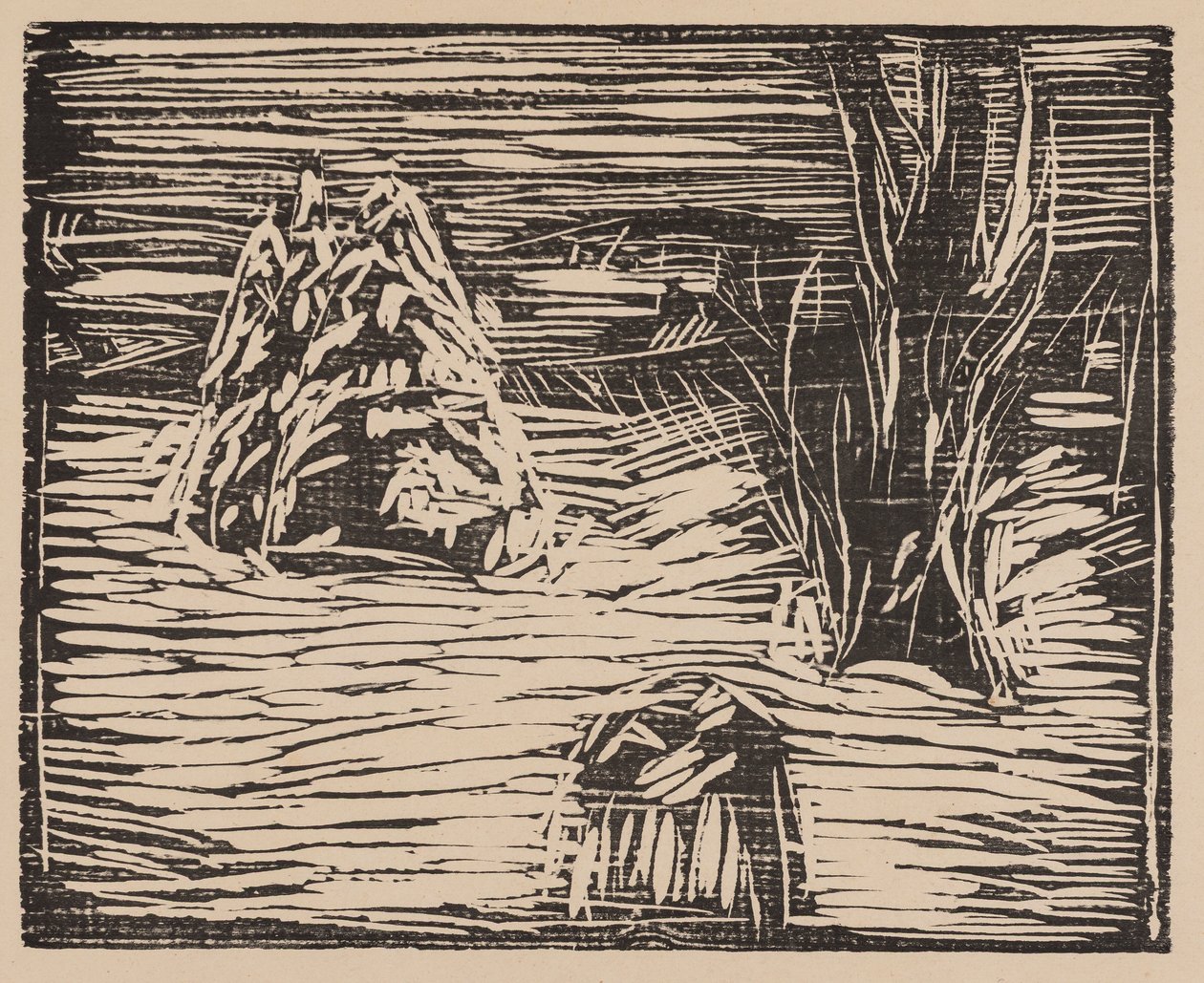 ¿Hay nieve I de Edvard Munch