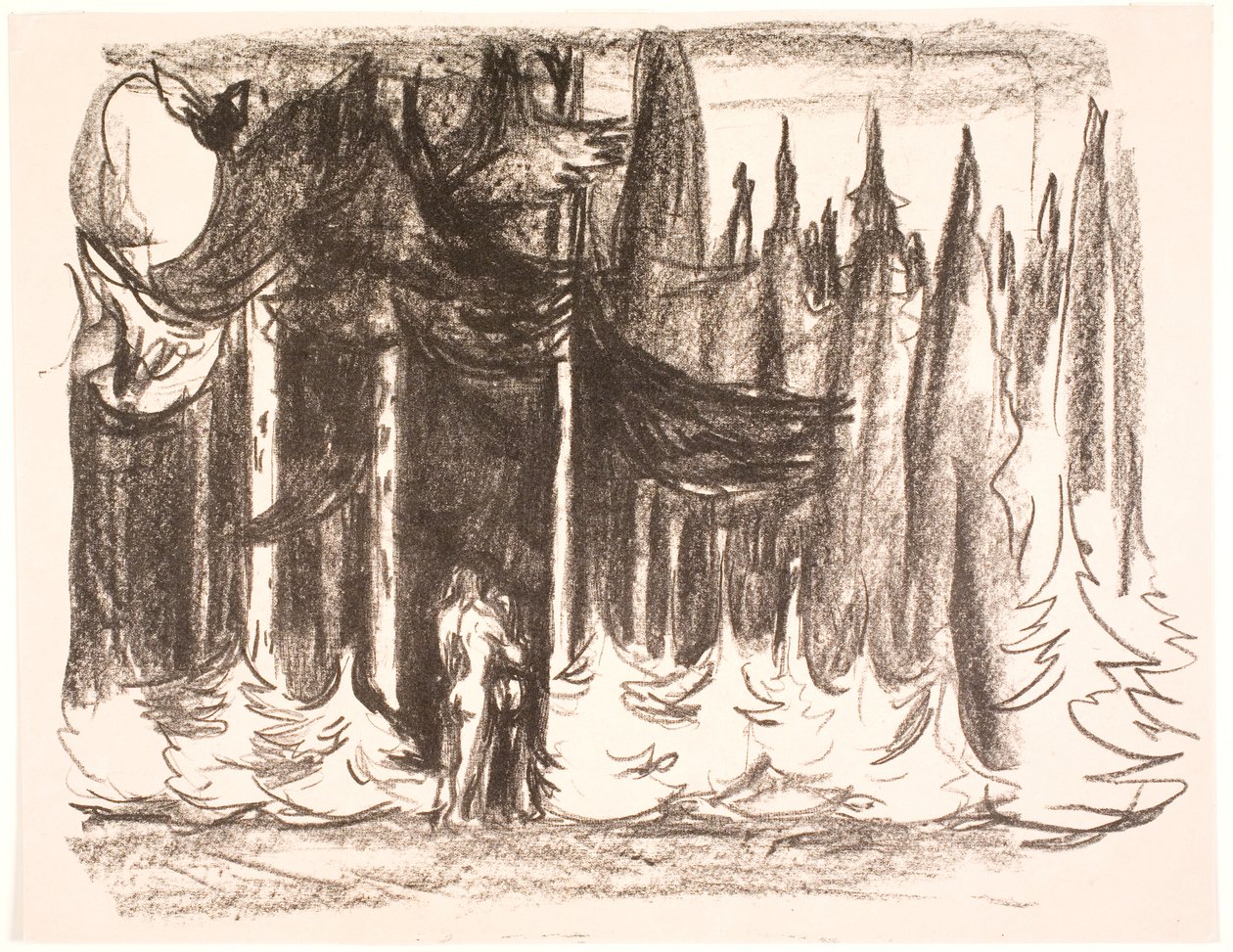 En el bosque de Edvard Munch
