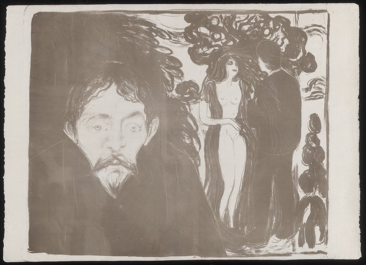 Celos de Edvard Munch