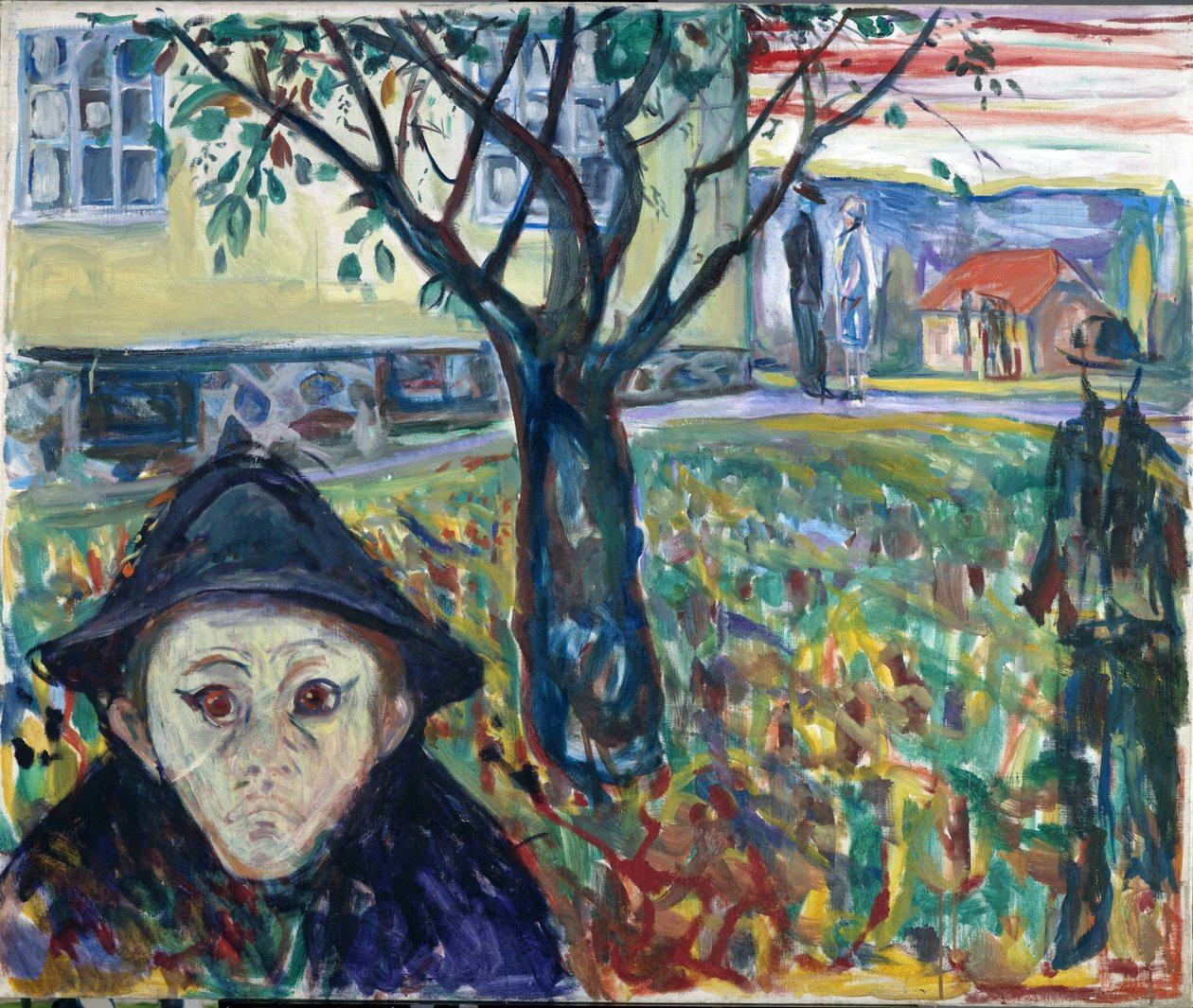 Celos en el jardín de Edvard Munch