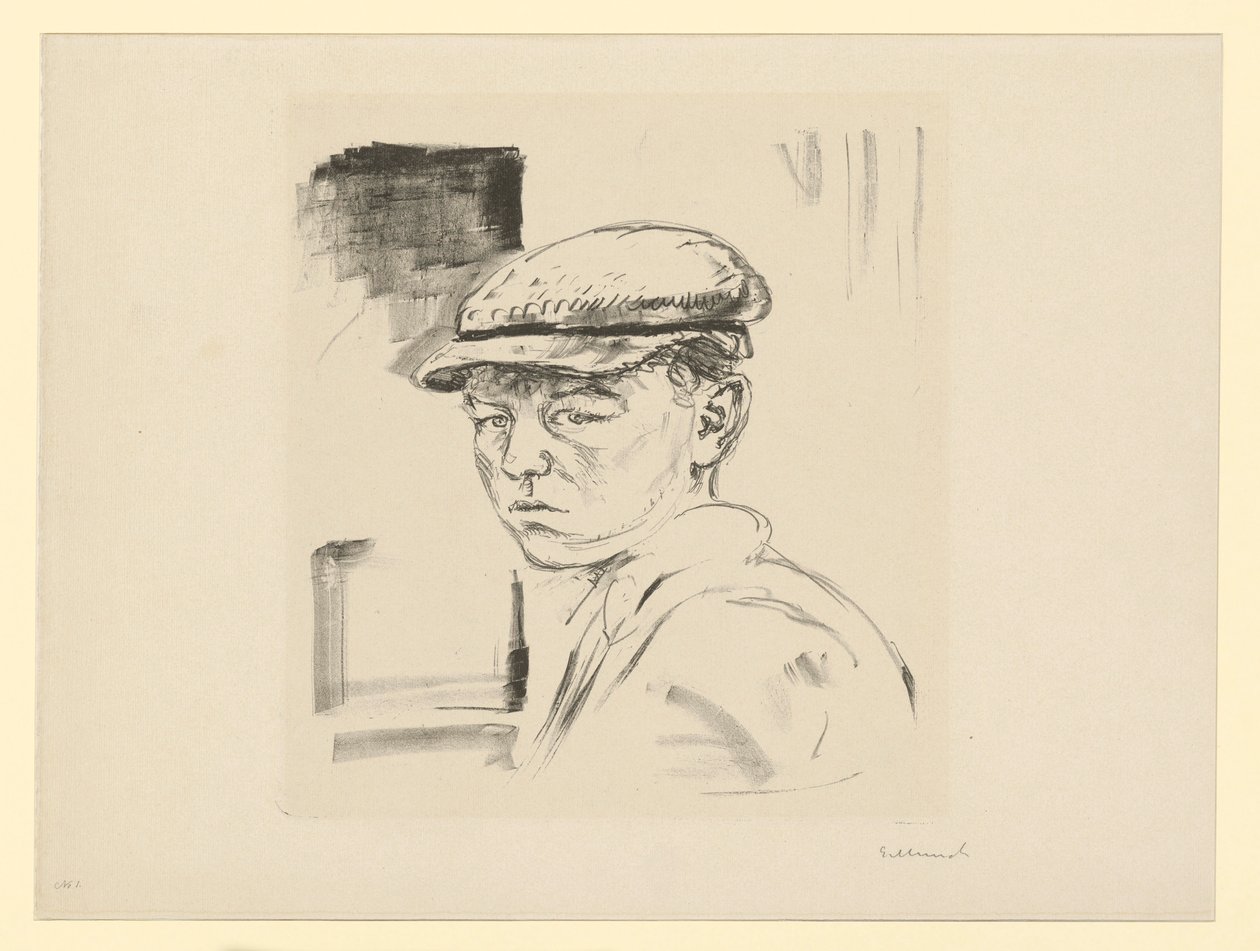 Joven criado (Jarl) de Edvard Munch
