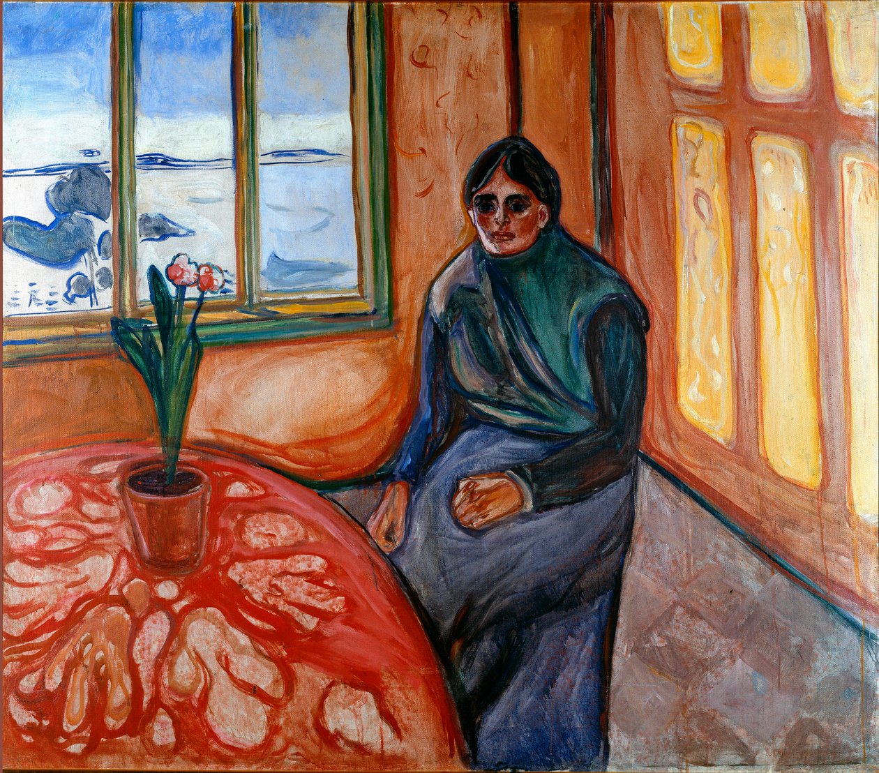 Melancolía (Laura) de Edvard Munch