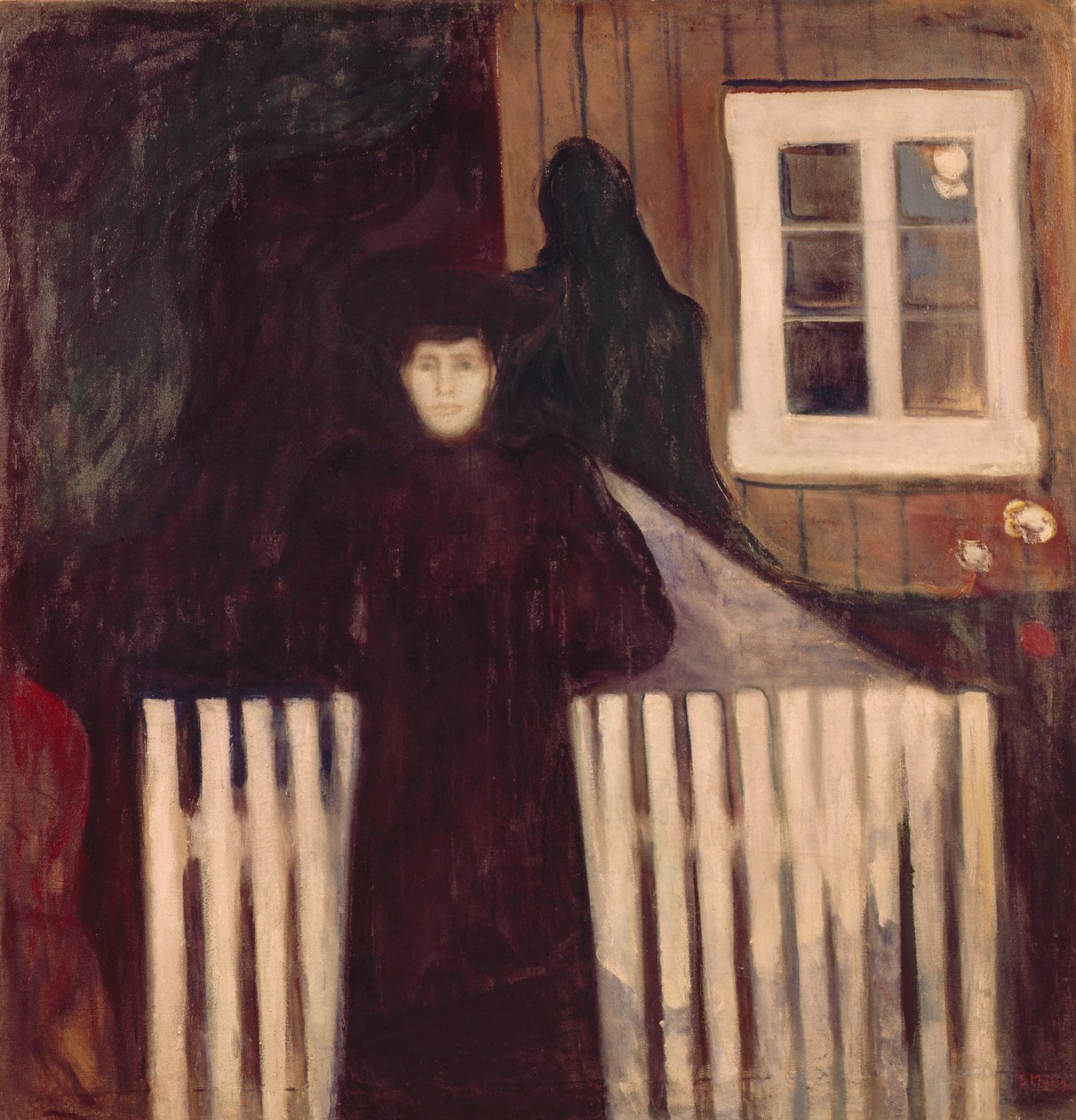 Luz de luna de Edvard Munch
