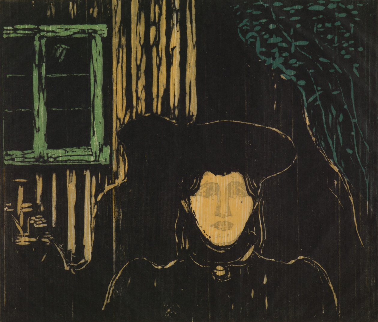 Luz de luna de Edvard Munch