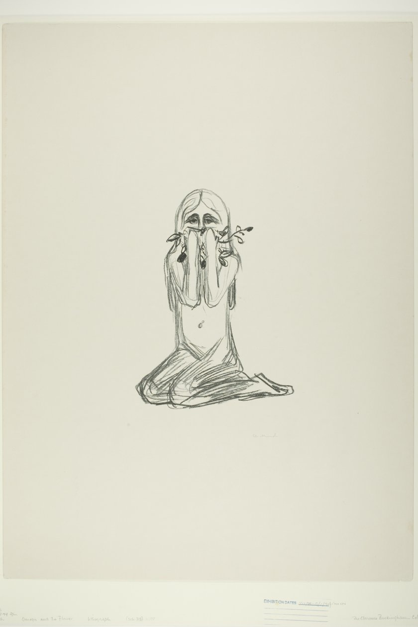 Omega y la Flor de Edvard Munch