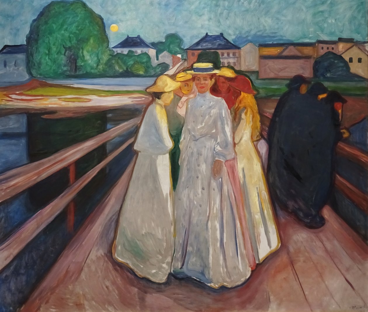 En el Puente de Edvard Munch