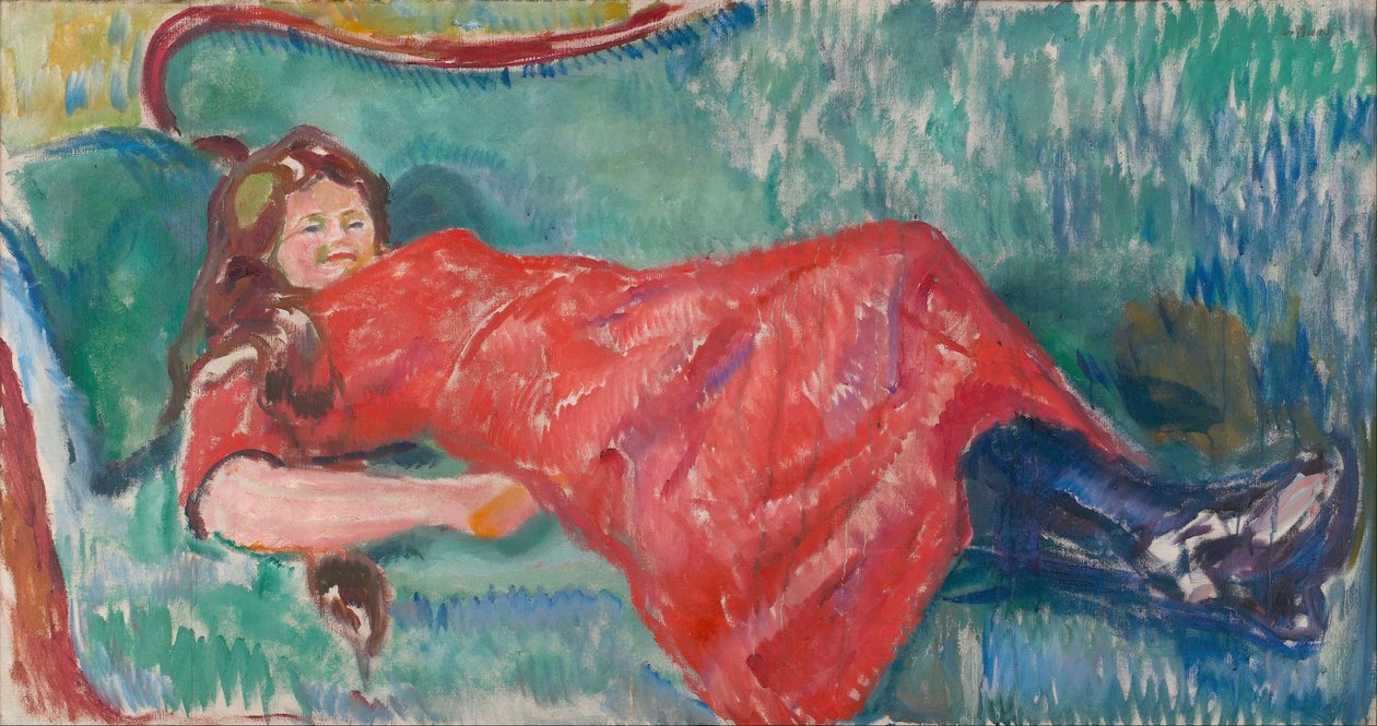 En el sofá de Edvard Munch