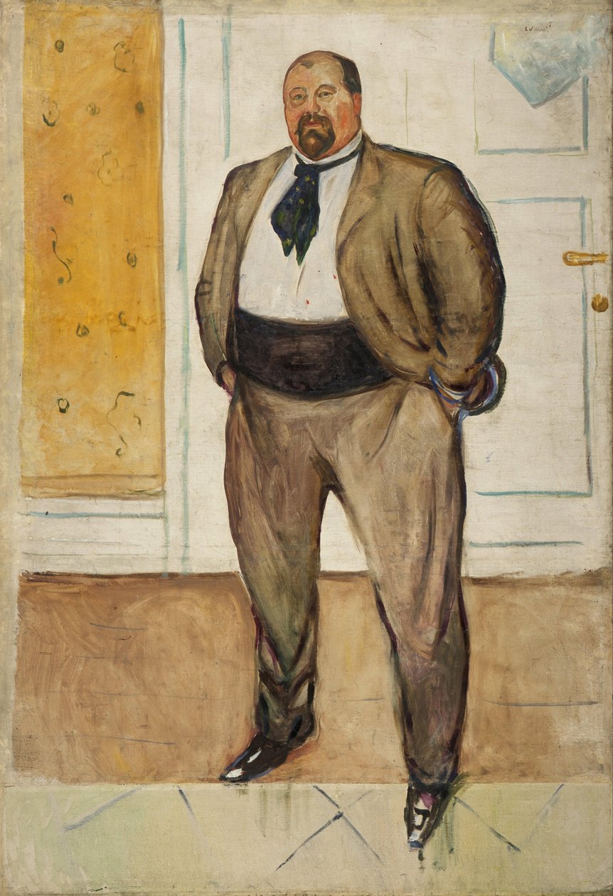 Retrato del cónsul Christen Sandberg de Edvard Munch