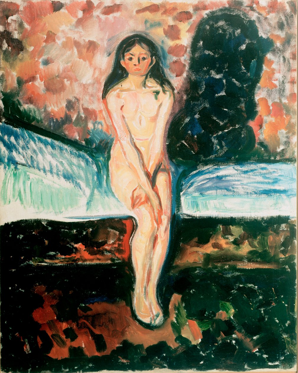Pubertad Estudio de Edvard Munch
