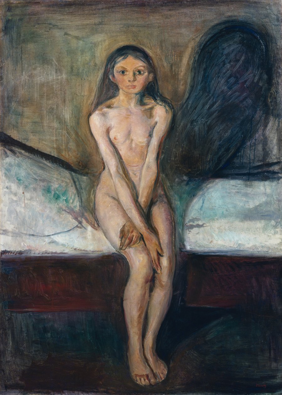 Pubertad de Edvard Munch