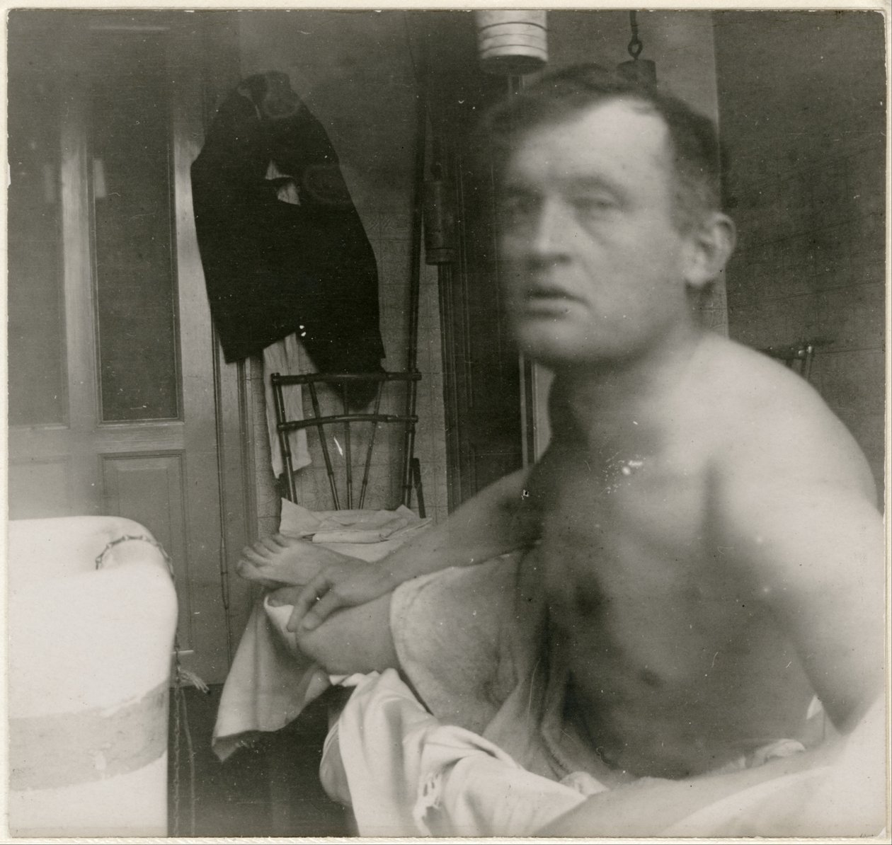 Autorretrato “à la Marat” de Edvard Munch
