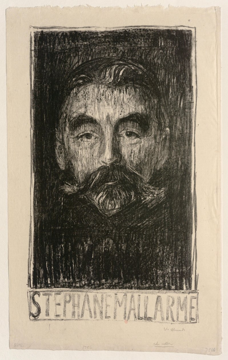 Stéphane Mallarmé de Edvard Munch