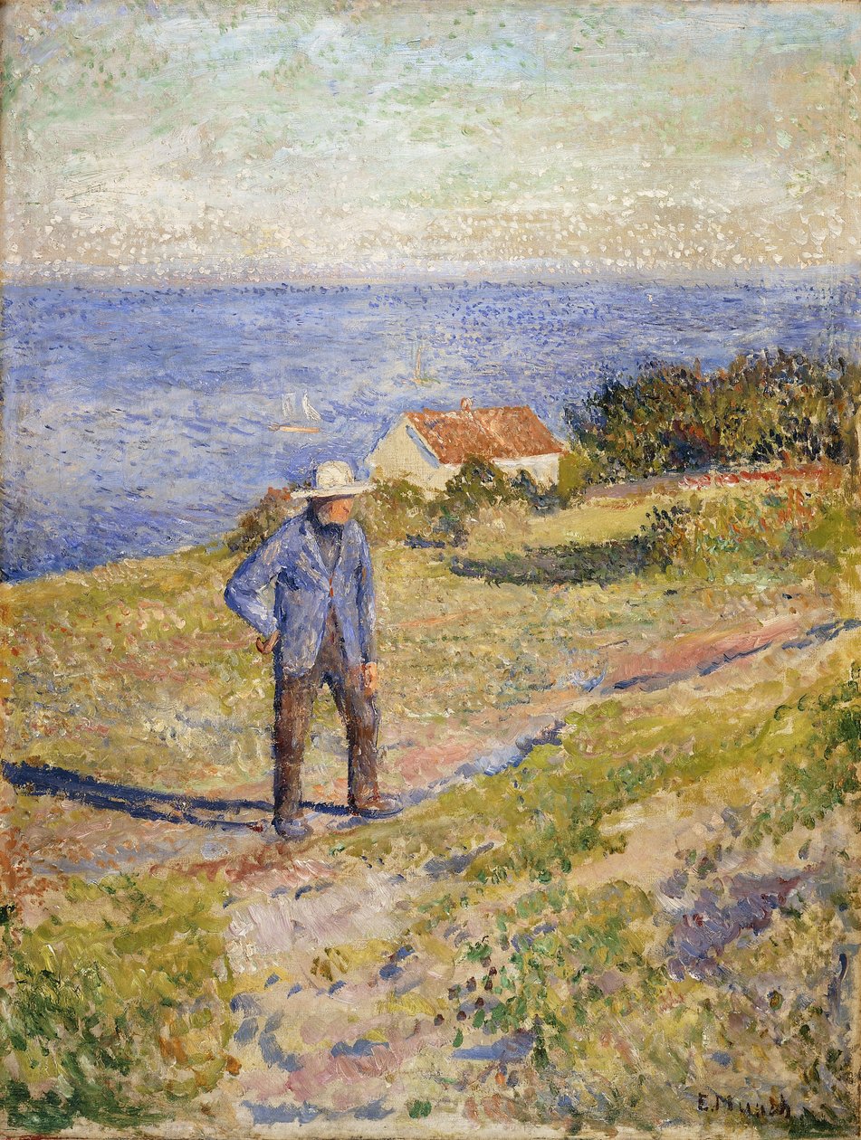 Verano en Asgardstrand de Edvard Munch