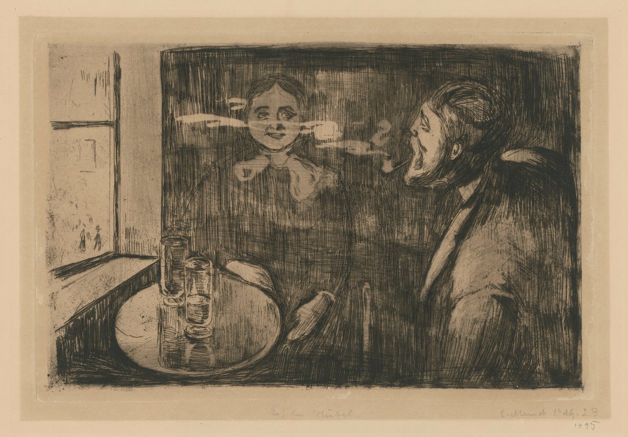 Tête-à-Tête (charla) de Edvard Munch