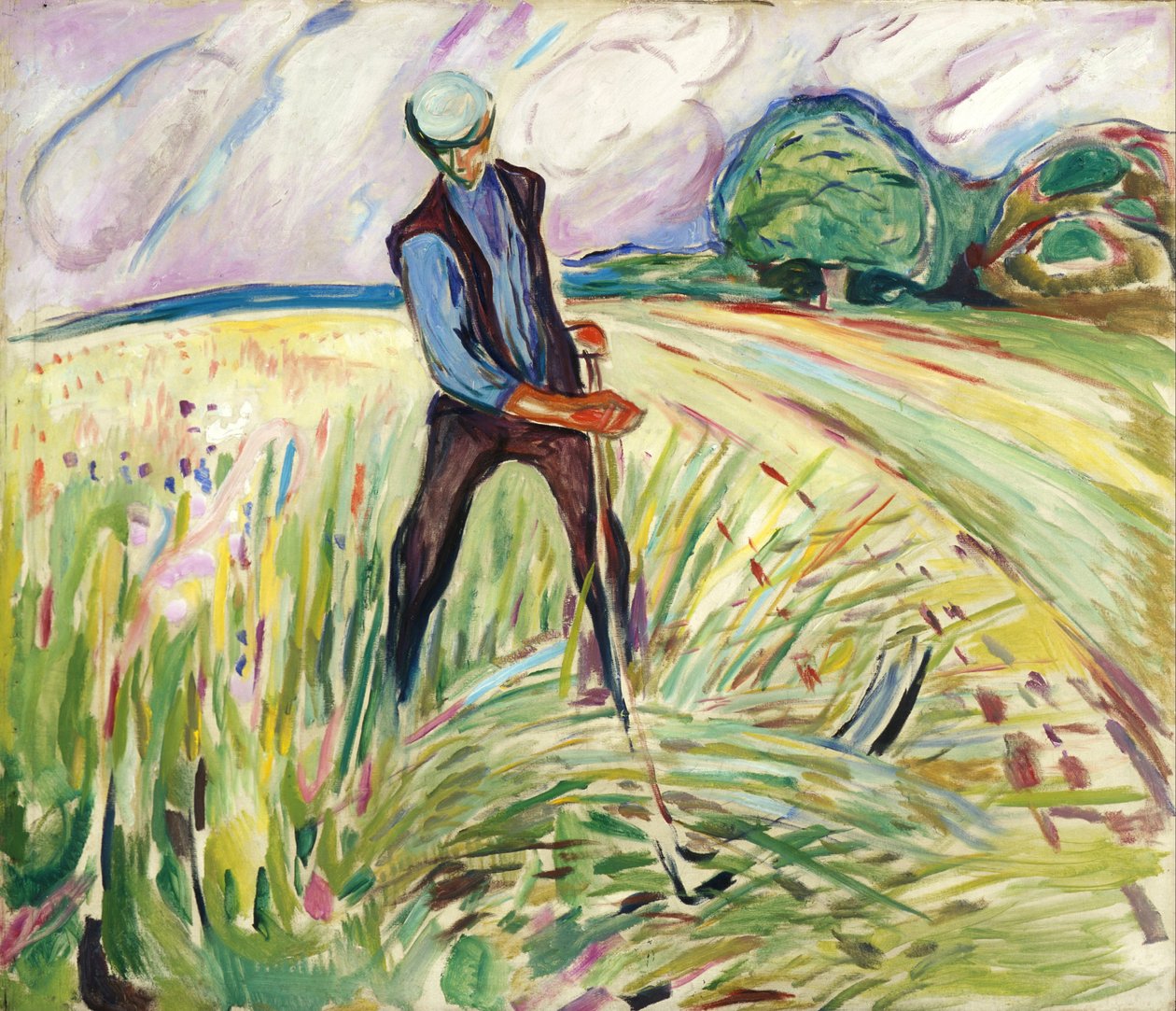 El segador de Edvard Munch