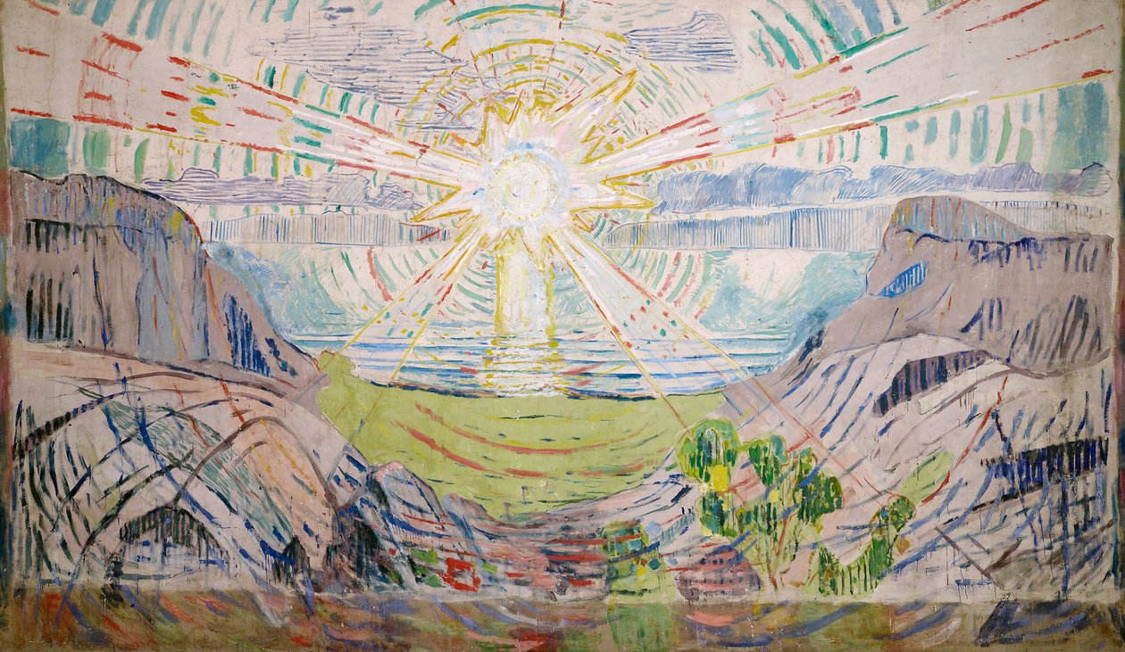 El sol de Edvard Munch