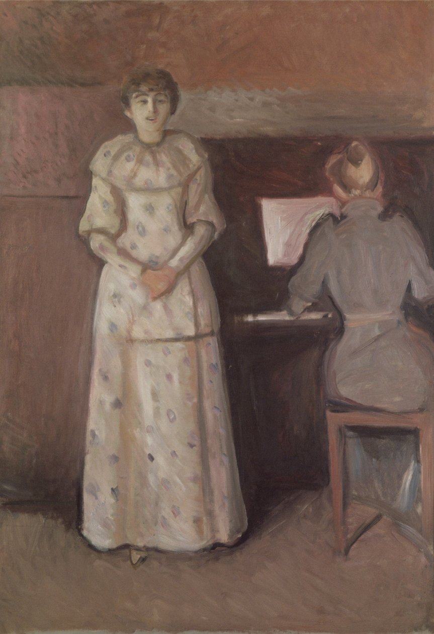 Las Dos Hermanas, Ragnhild y Dagny Juel de Edvard Munch