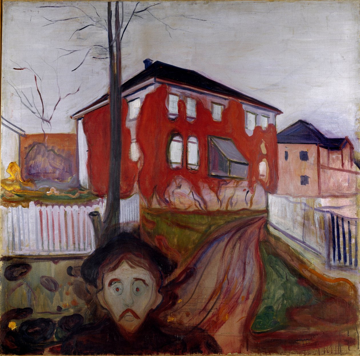 La vid roja de Edvard Munch
