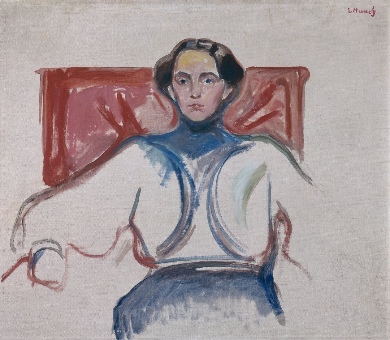 La enfermera de Edvard Munch