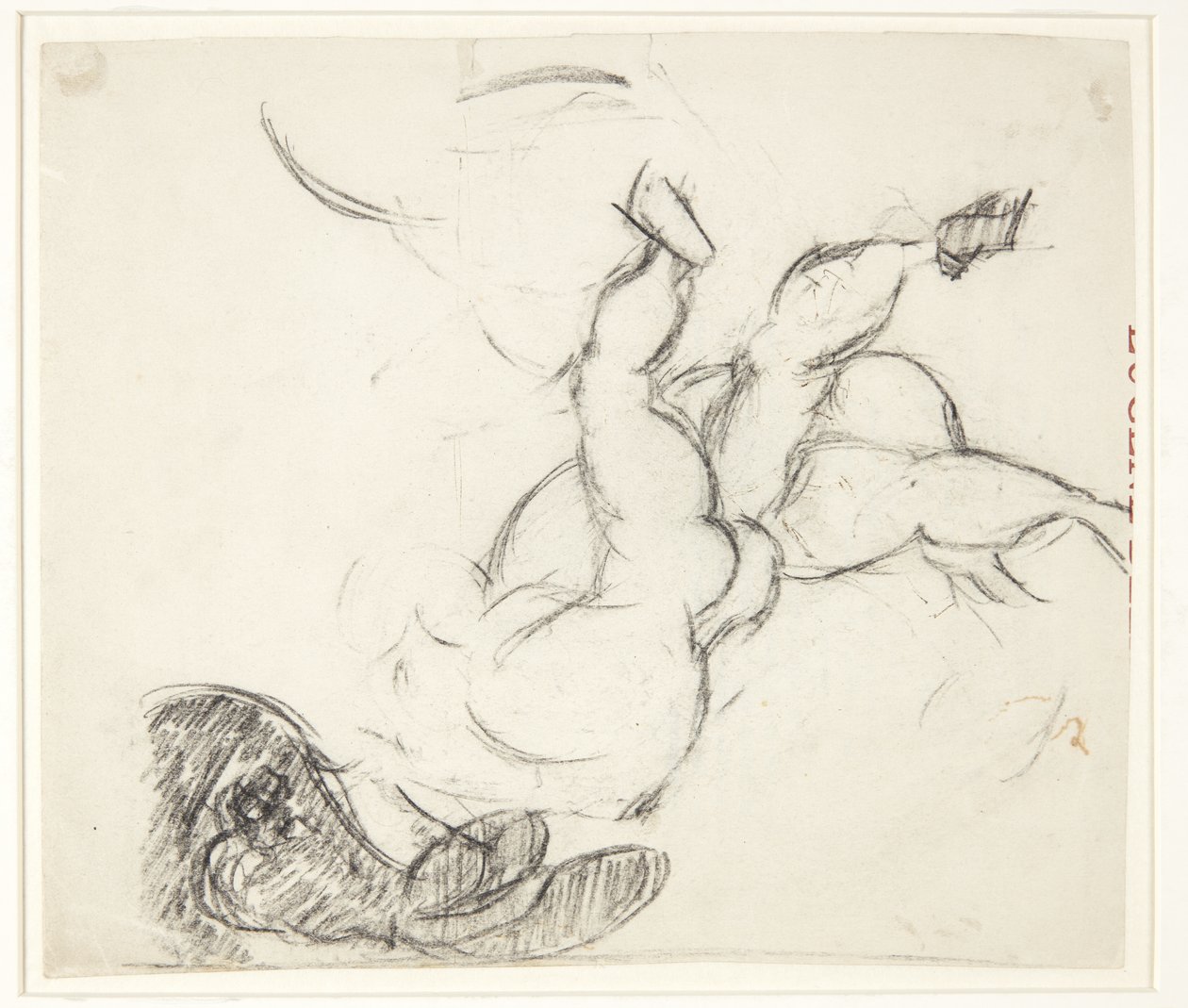 Estudio de figura para la imagen de Poseidón de Edvard Weie