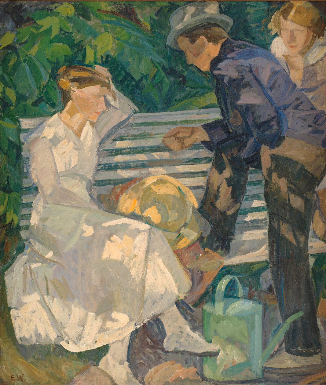 En el jardín del vicario, Christiansø de Edvard Weie