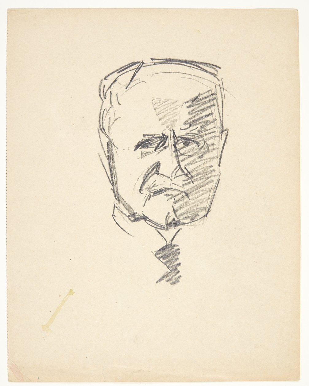 Estudio para retrato del Dr. Carl Lorentzen (1860-1932) de Edvard Weie