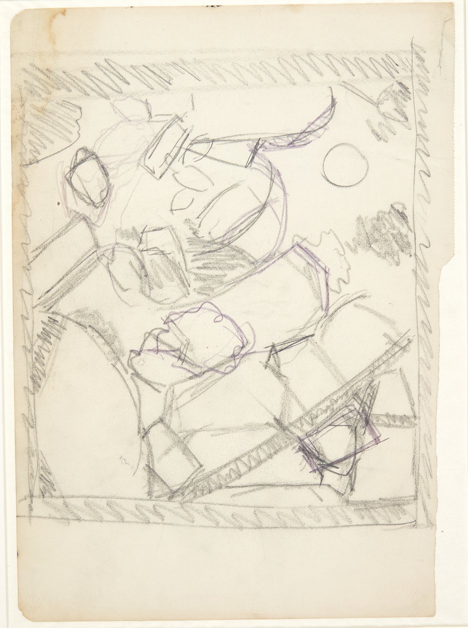 Boceto para un paisaje de Edvard Weie