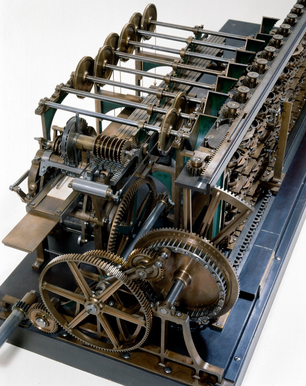 Detalle del Motor de Diferencias Scheutz No 3 de Edvard and Scheutz Per Georg  Scheutz