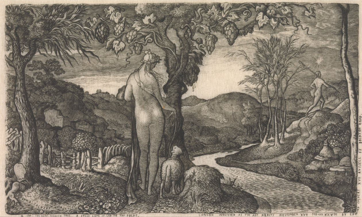 La novia de Edward Calvert