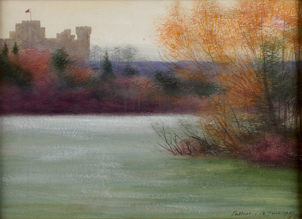 Castillo de Eastnor, 1900 de Edward Clifford