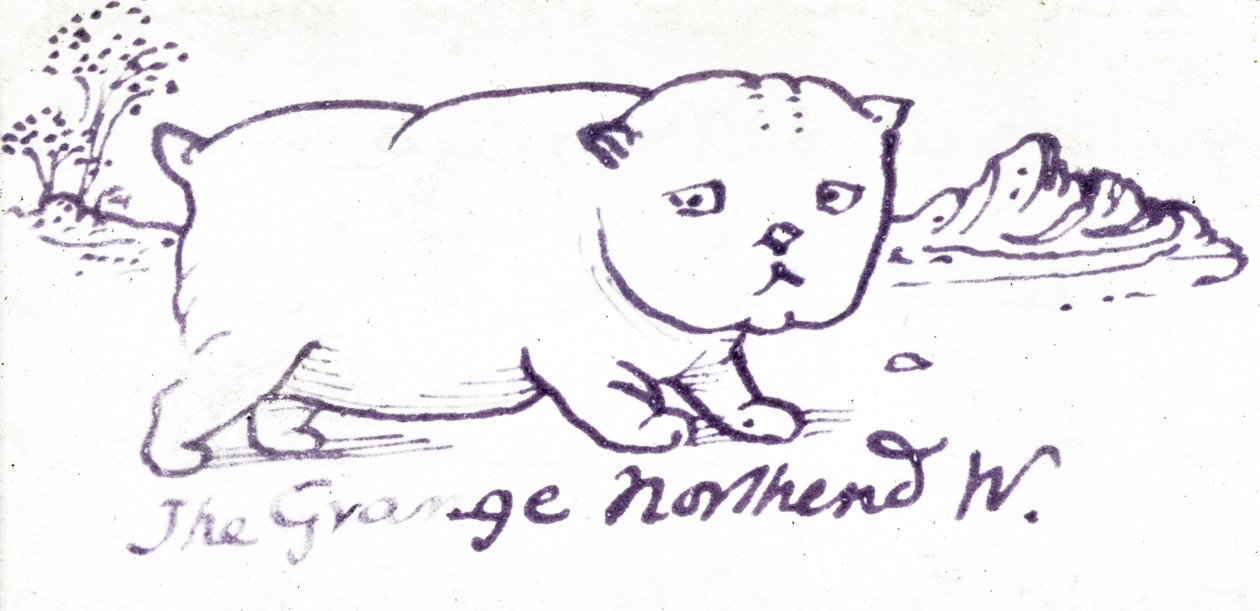 Cachorro confundido de Edward Burne Jones