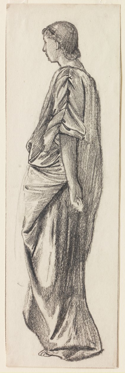 Figura en túnicas de Edward Burne Jones