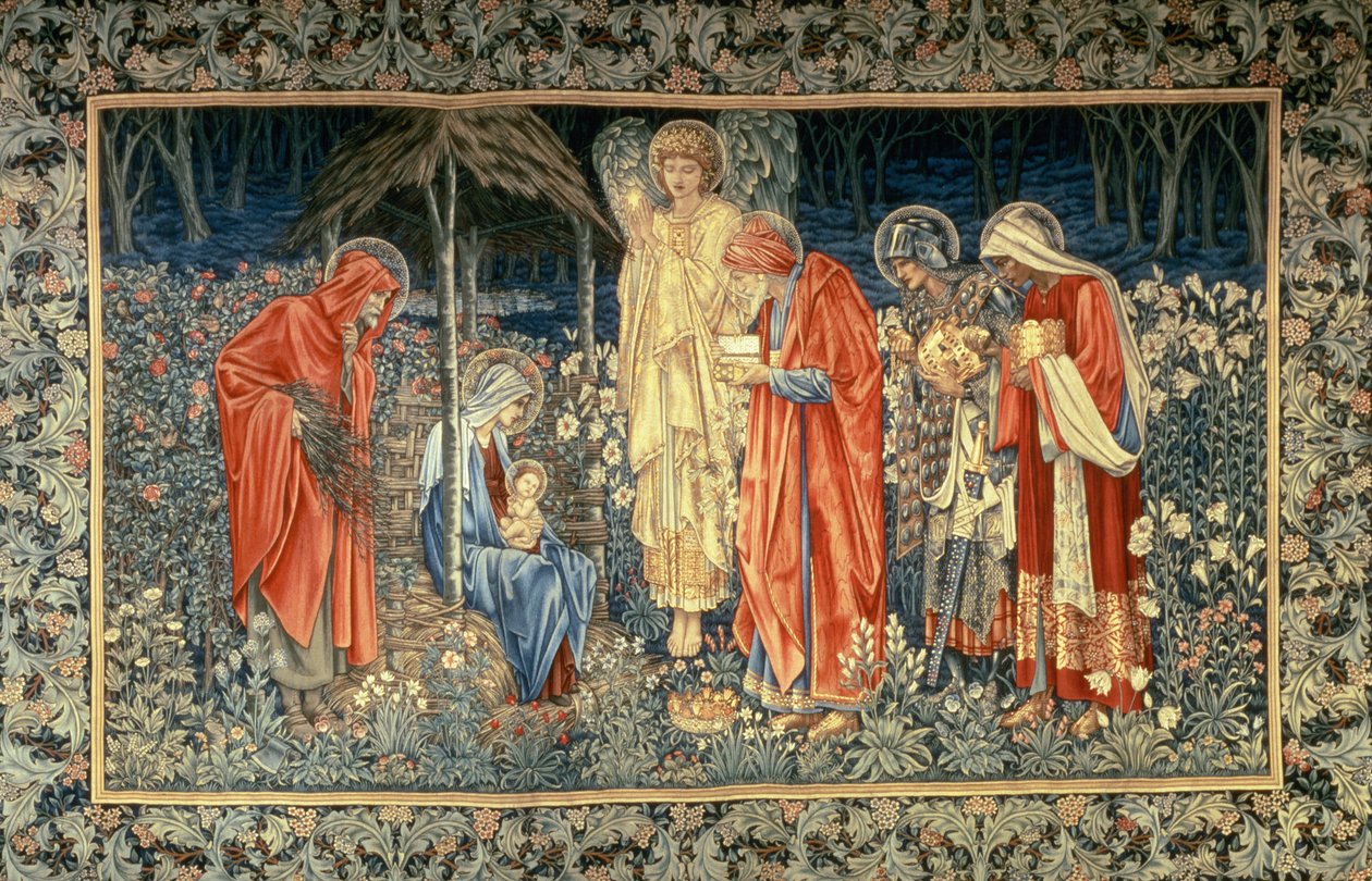 La Adoración de los Magos, 1907 de Edward Burne Jones