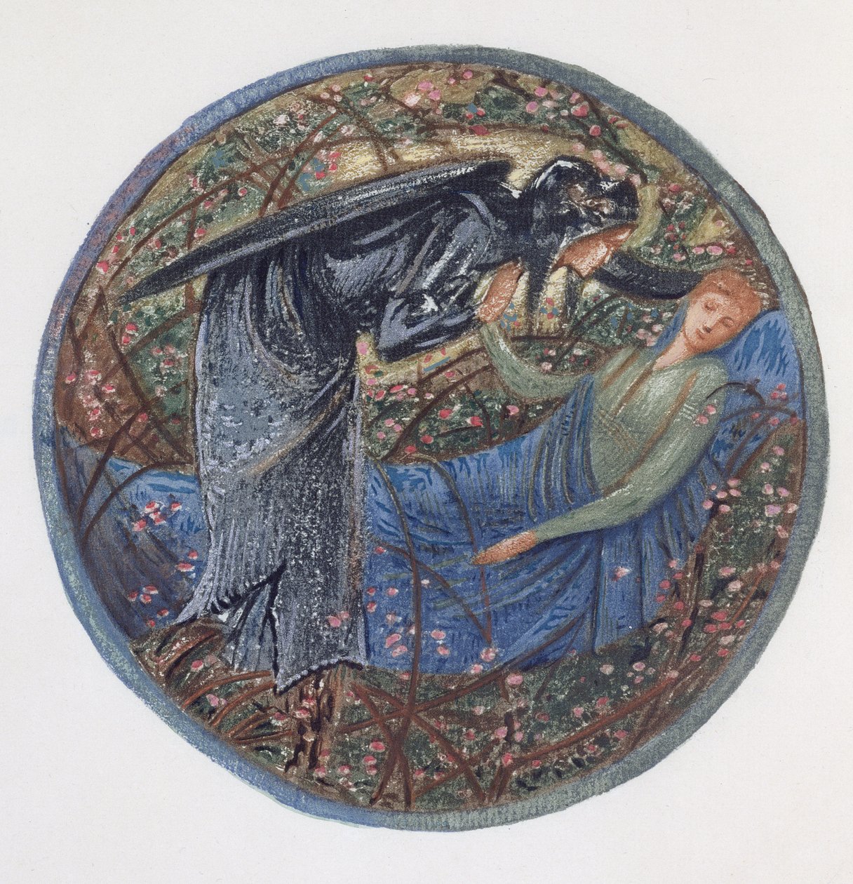 El libro de las flores: XXIII. ¡Despierta, querida! de Edward Burne Jones
