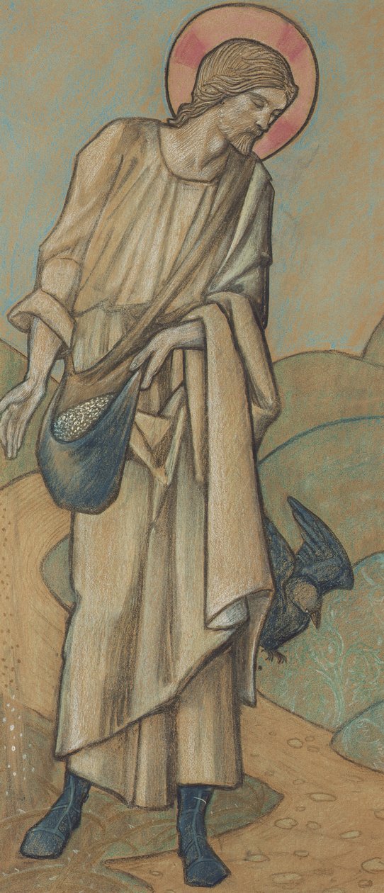 El sembrador de Edward Burne Jones