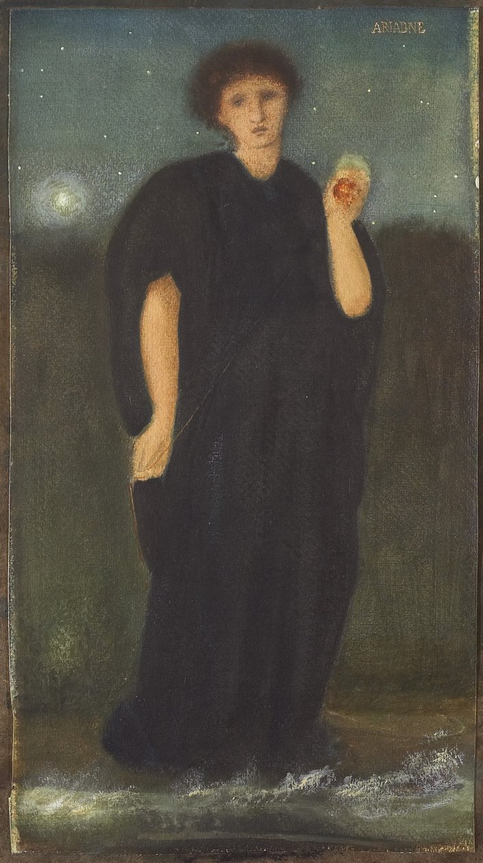 Ariadna, c.1867 de Edward Burne Jones